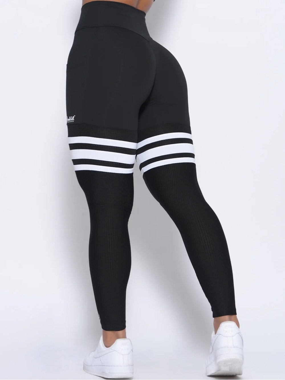 Bombshell Sportswear Perform Thigh Highs Leggings - Picture 2 of 7